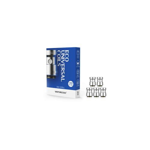 TecoVape RÉSISTANCES EUC - MESH / CERAMIC / CLAPTON - VAPORESSO | PACK X5 2