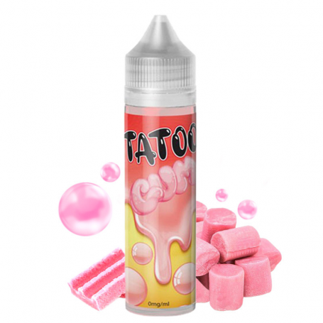 TecoVape ELIQUIDE TATOO GUM - SHORTFILL FORMAT - O\'JUICY | 50ML