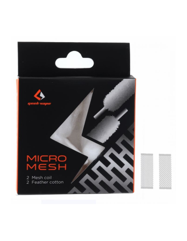 TecoVape MICRO MESH RTA ZEUS X + COTON - GEEK VAPE | PACK X2
