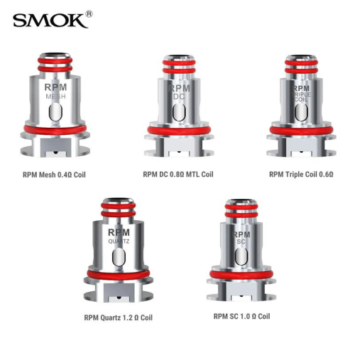 TecoVape RÉSISTANCES RPM - SMOK | PACK X5 2