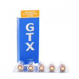 TecoVape RÉSISTANCES GTX - VAPORESSO | PACK X5