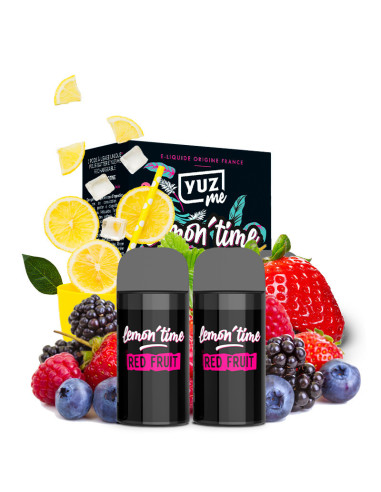 TecoVape CARTOUCHES YUZ ME - RED FRUIT - YUZ BY ELIQUID FRANCE | PACK X2