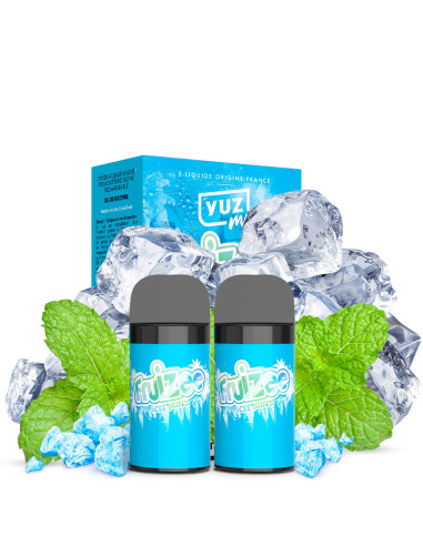 TecoVape CARTOUCHES YUZ ME - ICEE MINT - YUZ BY ELIQUID FRANCE | PACK X2