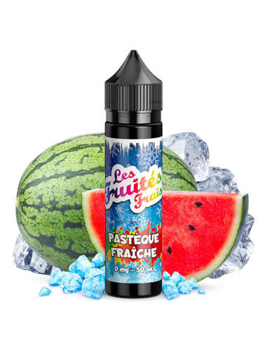 TecoVape E-LIQUIDE PASTÈQUE FRAICHE - SHORTFILL FORMAT - LES FRUITÉS FRAIS | 50ML