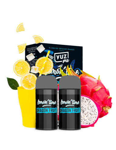 TecoVape CARTOUCHES YUZ ME - DRAGON FRUIT - YUZ BY ELIQUID FRANCE | PACK X2