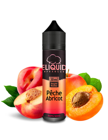 TecoVape ELIQUIDE PÊCHE-ABRICOT - SHORTFILL FORMAT - ORIGINALS BY ELIQUID FRANCE | 50ML