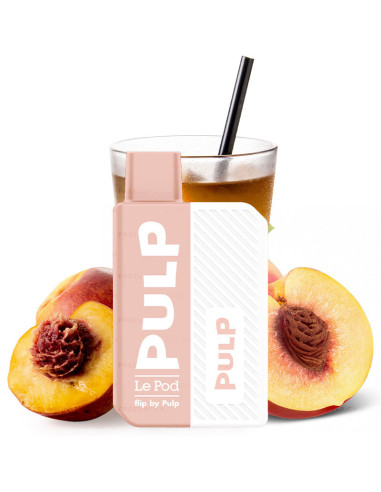TecoVape STARTER KIT THÉ PÊCHE - LE POD FLIP BY PULP