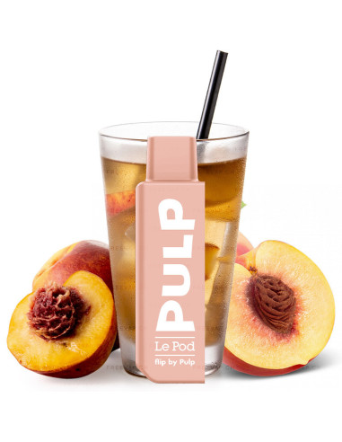 TecoVape CARTOUCHE THÉ PÊCHE - LE POD FLIP BY PULP