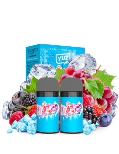 TecoVape CARTOUCHES YUZ ME - BLOODY SUMMER - YUZ BY ELIQUID FRANCE | PACK X2