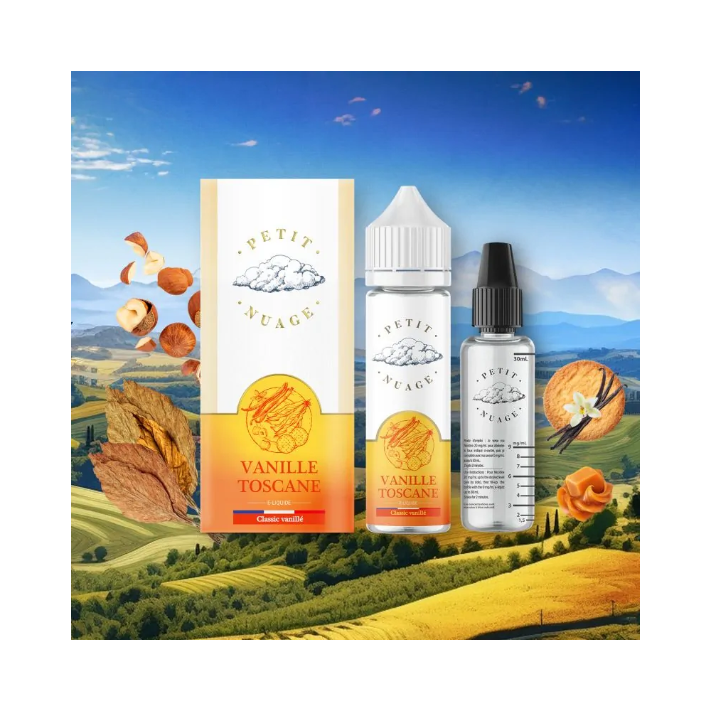 TecoVape VANILLE TOSCANE - PETIT NUAGE | 60 ML