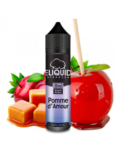 TecoVape POMME D\'AMOUR - SHORTFILL FORMAT - ORIGINALS BY ELIQUID FRANCE | 50ML