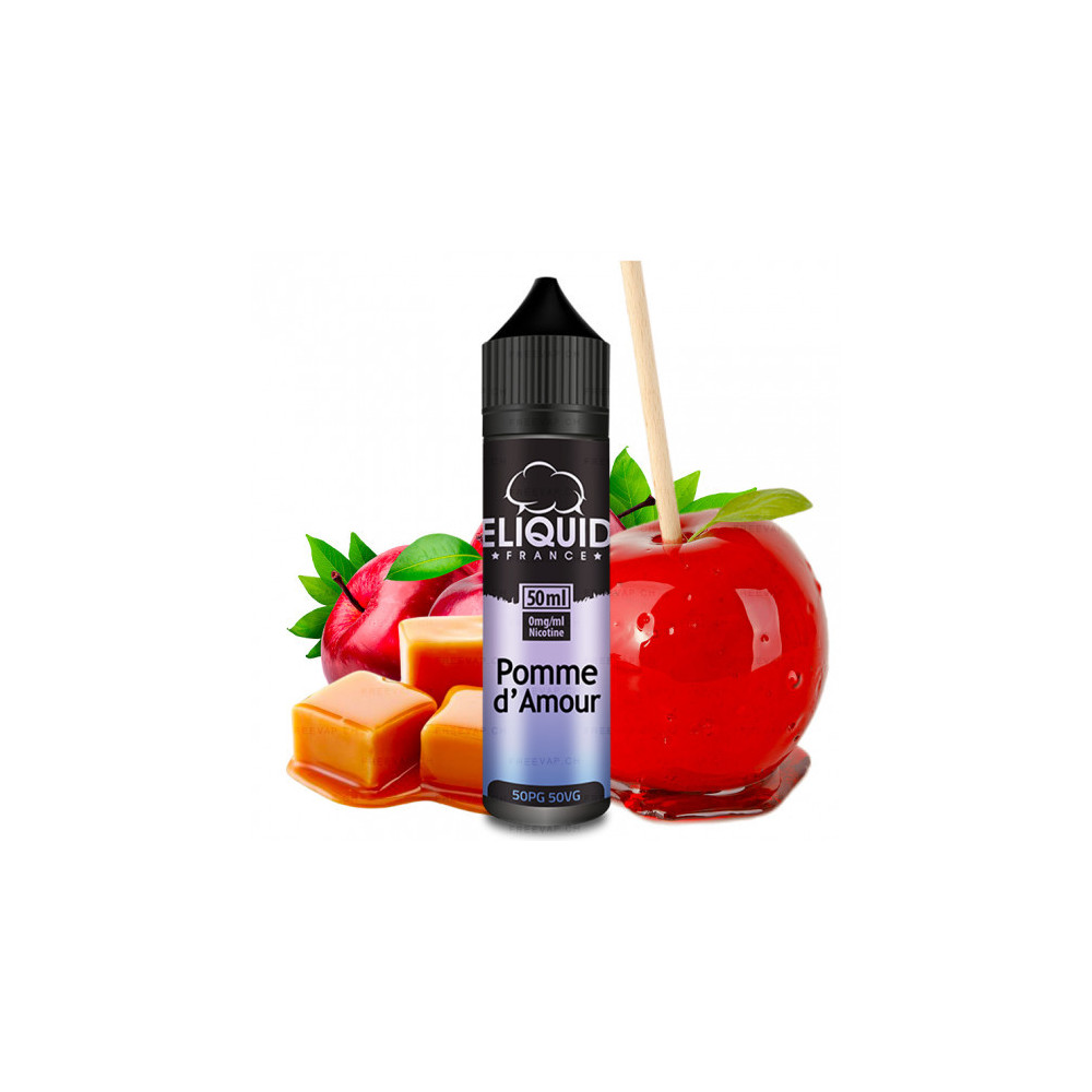 TecoVape POMME D\'AMOUR - SHORTFILL FORMAT - ORIGINALS BY ELIQUID FRANCE | 50ML