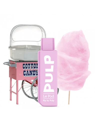 TecoVape CARTOUCHE BARBE À PAPA - LE POD FLIP BY PULP