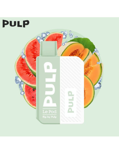 TecoVape STARTER KIT PASTÈQUE MELON GIVRÉS - LE POD FLIP BY PULP
