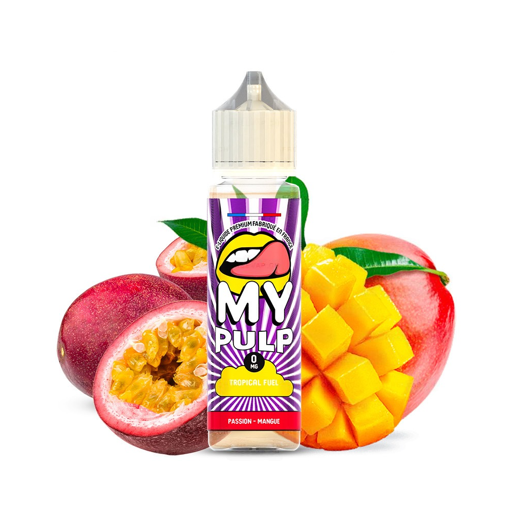 TecoVape TROPICAL FUEL - MY PULP | 50 ML \"SHORTFILL 75 ML\"