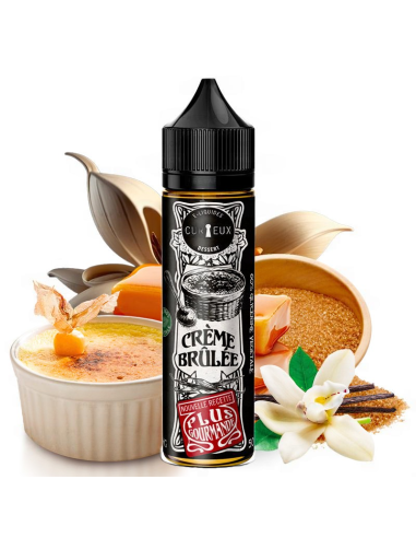 TecoVape CRÈME BRULÉE - ÉDITION DESSERT BY CURIEUX | 50ML \"SHORTFILL 70ML\"