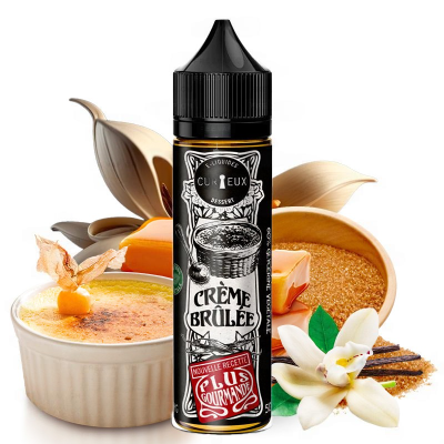 TecoVape CRÈME BRULÉE - ÉDITION DESSERT BY CURIEUX | 50ML \"SHORTFILL 70ML\"