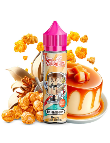 TecoVape LE FLAMBEUR - LES COLLÈGUES BY LIQUIDAROM | 50 ML IN 70 ML