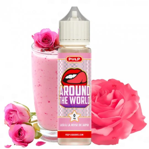 TecoVape LASSI À LA ROSE DE JAIPUR - AROUND THE WORLD BY PULP | 50 ML EN 75 ML