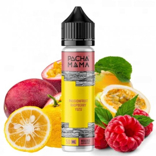 TecoVape PASSION FRUIT RASPBERRY YUZU - SHORTFILL FORMAT - PACHAMAMA BY CHARLIE\'S CHALK DUST | 50ML