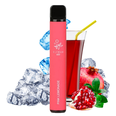 TecoVape VAPE PEN JETABLE ELF BAR 600 PINK LEMONADE - ELF BAR