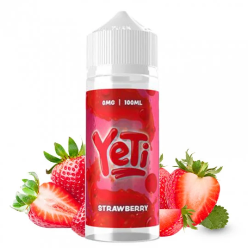 TecoVape STRAWBERRY NO ICE - YETI DEFROSTED PAR YÉTI | 100ML SHORTFILL 120ML