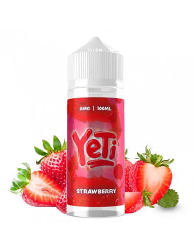 TecoVape STRAWBERRY NO ICE - YETI DEFROSTED PAR YÉTI | 100ML SHORTFILL 120ML