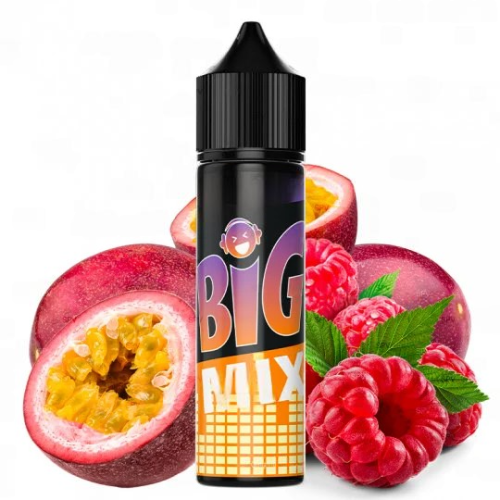TecoVape BIG MIX FRAMBOISE PASSION 50ML - E-LIQUIDE FRUITÉ & EXOTIQUE