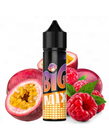 TecoVape BIG MIX FRAMBOISE PASSION 50ML - E-LIQUIDE FRUITÉ & EXOTIQUE