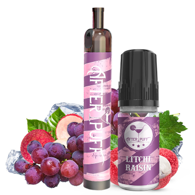 TecoVape KIT PUFF LITCHI RAISIN - AFTER PUFF