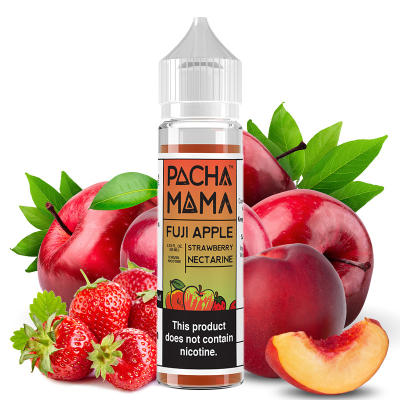 TecoVape E-LIQUIDE FUJI APPLE STRAWBERRY NECTARINE - PACHAMAMA - SHORTFILL FORMAT - CHARLIE\'S CHALK DUST | 50ML