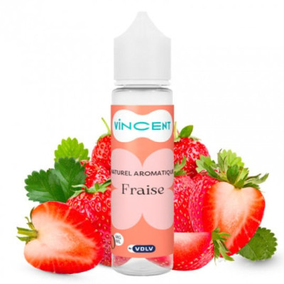Fraise 50 ml - Vincent | E-Liquide Fruité Français