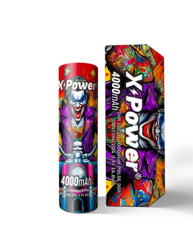 ACCU 18650 - 4000MAH - X POWER | VAPE PUISSANTE