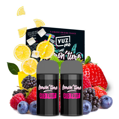 TecoVape CARTOUCHES YUZ ME - RED FRUIT - YUZ BY ELIQUID FRANCE | PACK X2