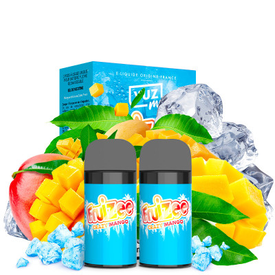 TecoVape CARTOUCHES YUZ ME - CRAZY MANGO - YUZ BY ELIQUID FRANCE | PACK X2