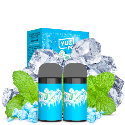 TecoVape CARTOUCHES YUZ ME - ICEE MINT - YUZ BY ELIQUID FRANCE | PACK X2