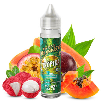 TecoVape TROPIKA (ARÔMES BOOSTÉS) - TWELVE MONKEYS | 50ML