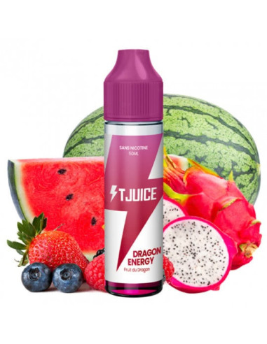 Dragon Energy T-Juice 50 ml – E-liquide Fruit & Fraîcheur