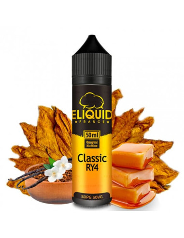 CLASSICO RY4 - FORMATO SHORTFILL - ORIGINALI DI ELIQUID FRANCE | 50ML | TecoVape
