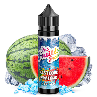 TecoVape E-LIQUIDE PASTÈQUE FRAICHE - SHORTFILL FORMAT - LES FRUITÉS FRAIS | 50ML