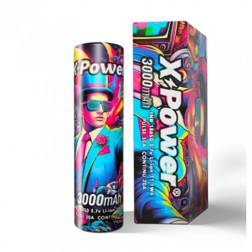 ACCU 18650 - 4000MAH - X POWER | VAPE PUISSANTE
