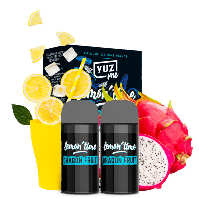 TecoVape CARTOUCHES YUZ ME - DRAGON FRUIT - YUZ BY ELIQUID FRANCE | PACK X2