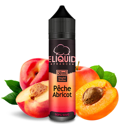 TecoVape ELIQUIDE PÊCHE-ABRICOT - SHORTFILL FORMAT - ORIGINALS BY ELIQUID FRANCE | 50ML