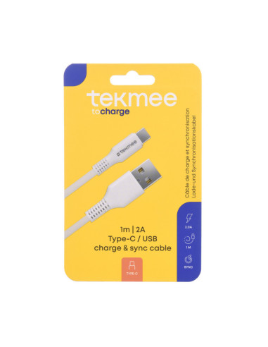 USB-C-KABEL 1M - SCHNELLLADUNG 12W | TEKMEE | TecoVape