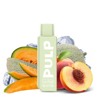 TecoVape CARTOUCHE PÊCHE MELON GLACÉ - LE POD FLIP BY PULP