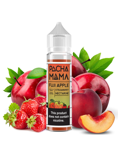 TecoVape E-LIQUIDE FUJI APPLE STRAWBERRY NECTARINE - PACHAMAMA - SHORTFILL FORMAT - CHARLIE\'S CHALK DUST | 50ML