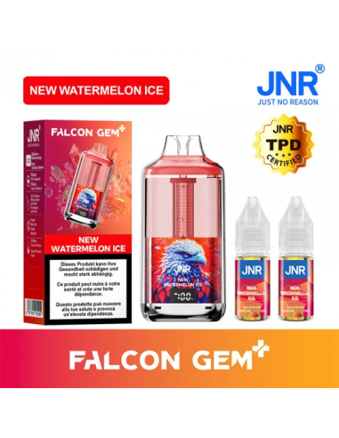 KIT FALCON GEM+ 30K – NEUE WASSERMELONE EIS – JNR | TecoVape