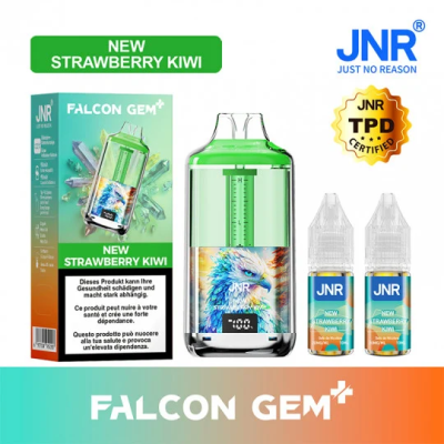 KIT FALCON GEM+ 30K – NEUE ERDBEERE KIWI – JNR | TecoVape