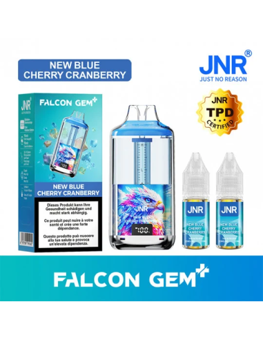 KIT FALCON GEM+ 30K – NEW BLUE CHERRY CRANBERRY – JNR | TecoVape