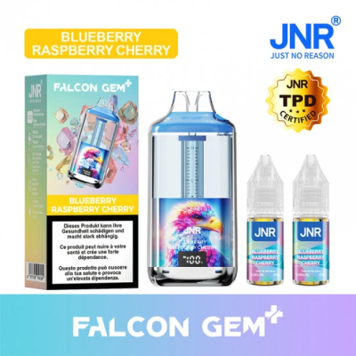 KIT FALCON GEM+ 30K – BLUEBERRY RASPBERRY CHERRY – JNR | TecoVape